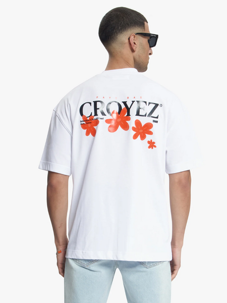 Croyez Botanique T-Shirt - White/Orange