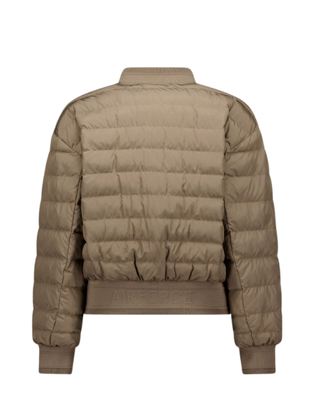 Airforce Airforce Women Wren Ripstop Bomber - Walnut