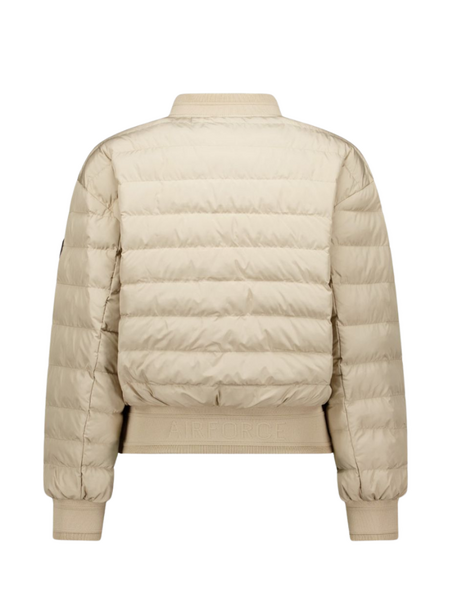 Airforce Airforce Women Wren Ripstop Bomber - Oxford Tan