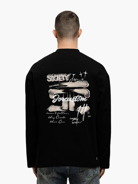 JorCustom JorCustom Artist2.0 Longsleeve T-Shirt - Black