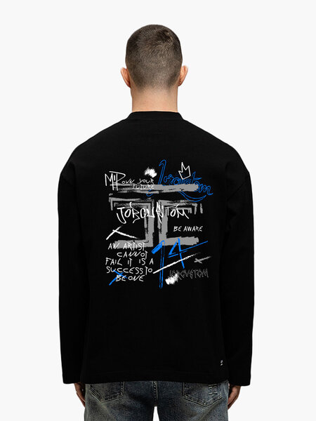 JorCustom Artist Longsleeve T-Shirt - Black