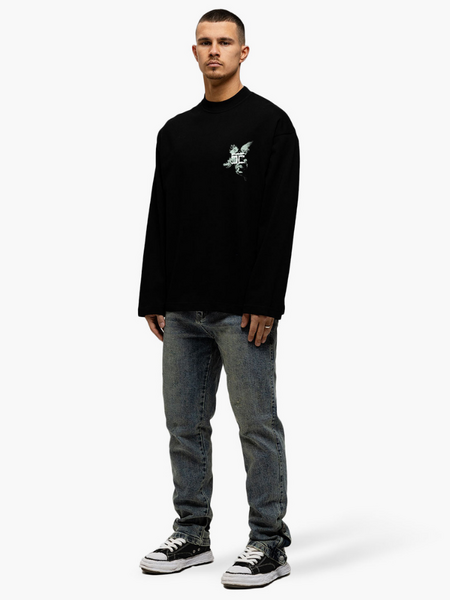 JorCustom JorCustom AboveAllLimits Longsleeve T-Shirt - Black