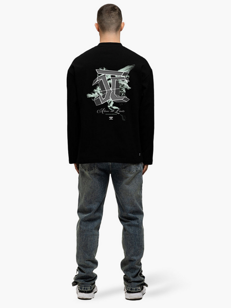 JorCustom JorCustom AboveAllLimits Longsleeve T-Shirt - Black
