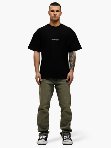 JorCustom JorCustom PoetryInMotion Loose Fit T-Shirt - Black
