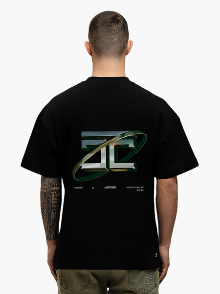 JorCustom PoetryInMotion Loose Fit T-Shirt - Black