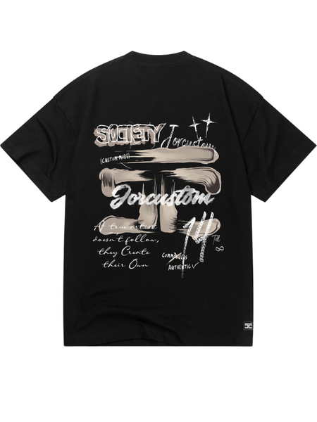 JorCustom JorCustom Artist2.0 Loose Fit T-Shirt - Black