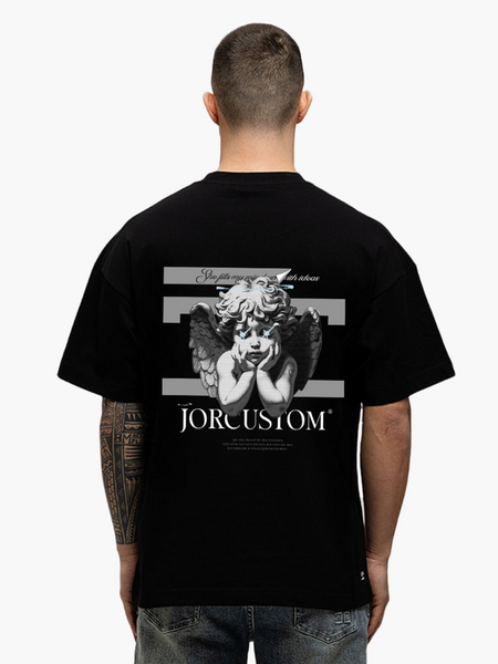 JorCustom Angel2.0 Loose Fit T-Shirt - Black