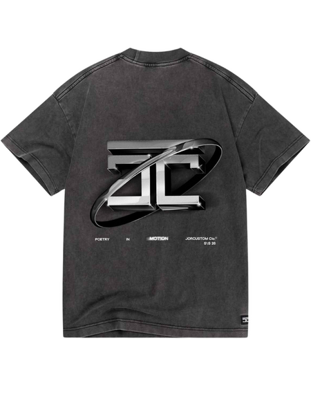 JorCustom JorCustom PoetryInMotion Loose Fit T-Shirt - Acid Grey