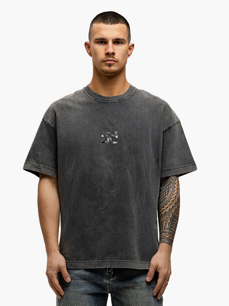 JorCustom JorCustom Artist2.0 Loose Fit T-Shirt - Acid Grey