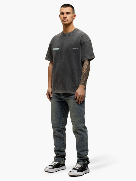 JorCustom JorCustom Angel2.0 Loose Fit T-Shirt - Acid Grey