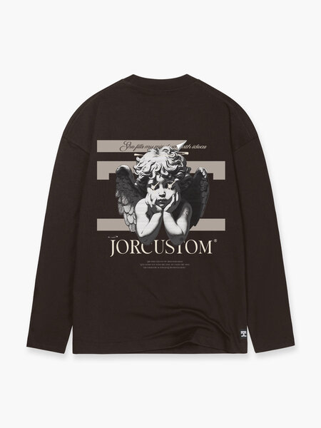 JorCustom JorCustom Angel2.0 Longsleeve T-Shirt - Brown