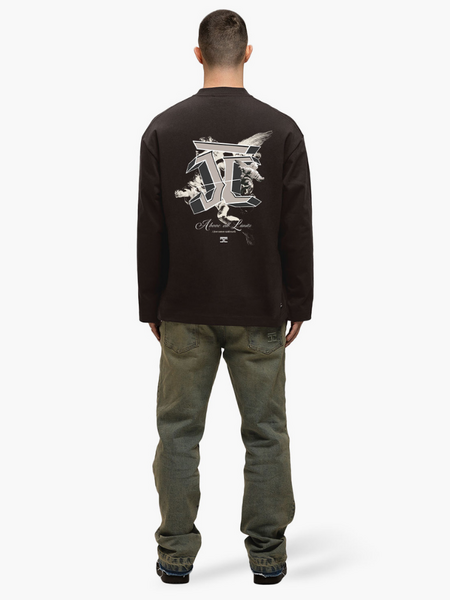 JorCustom JorCustom AboveAllLimits Longsleeve T-Shirt - Brown