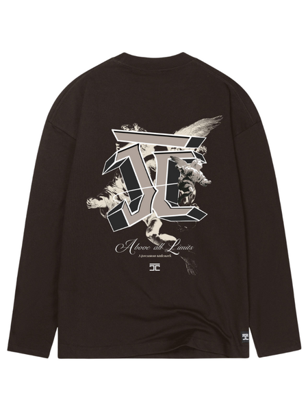 JorCustom JorCustom AboveAllLimits Longsleeve T-Shirt - Brown