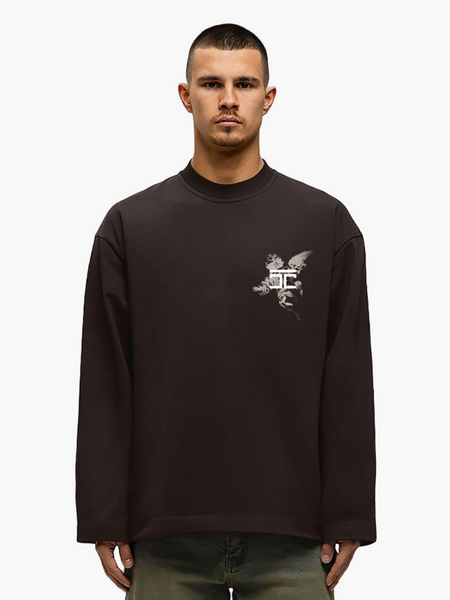 JorCustom JorCustom AboveAllLimits Longsleeve T-Shirt - Brown