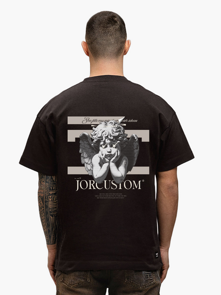 JorCustom Angel2.0 Loose Fit T-Shirt - Brown
