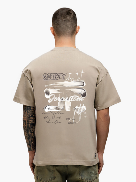 JorCustom Artist2.0 Loose Fit T-Shirt - Taupe