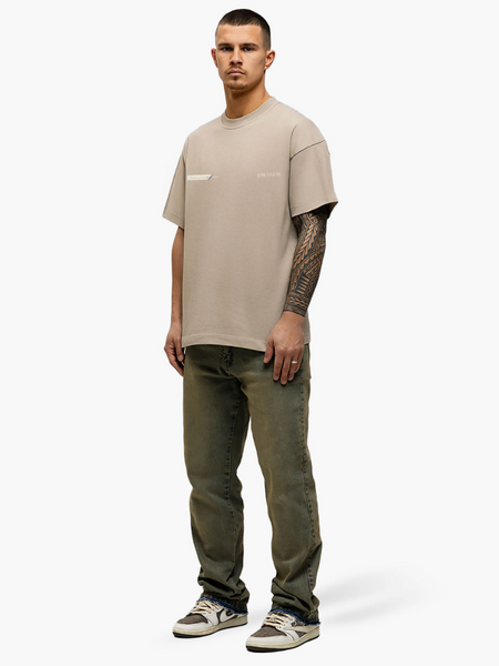 JorCustom JorCustom Angel2.0 Loose Fit T-Shirt - Taupe
