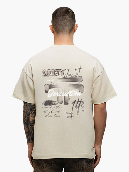 JorCustom Artist2.0 Loose Fit T-Shirt - Creme