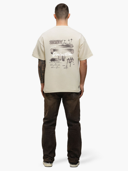 JorCustom JorCustom Artist2.0 Loose Fit T-Shirt - Creme