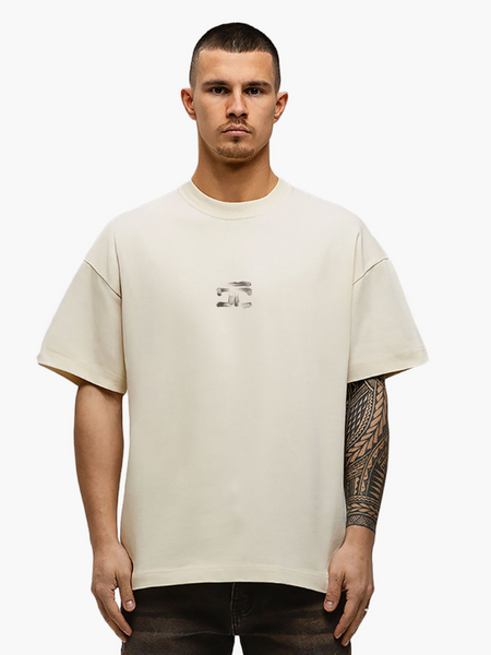JorCustom JorCustom Artist2.0 Loose Fit T-Shirt - Creme