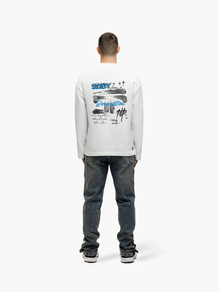 JorCustom JorCustom Artist2.0 Longsleeve T-Shirt - White
