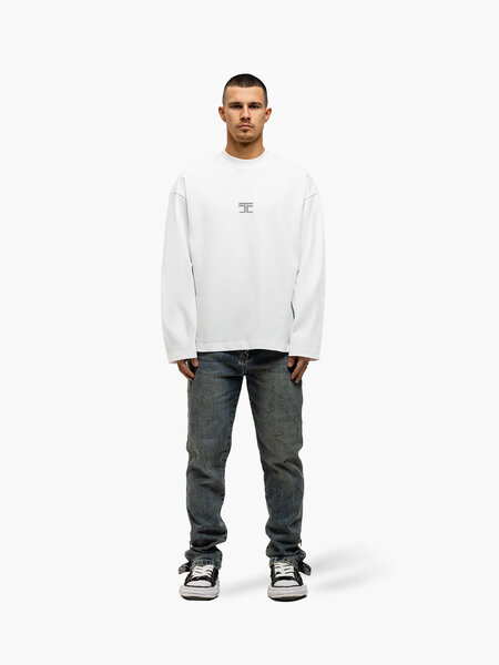 JorCustom JorCustom Artist Longsleeve T-Shirt - White