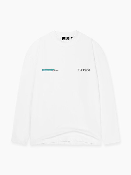 JorCustom JorCustom Angel2.0 Longsleeve T-Shirt - White