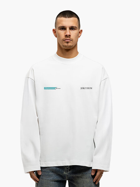 JorCustom JorCustom Angel2.0 Longsleeve T-Shirt - White