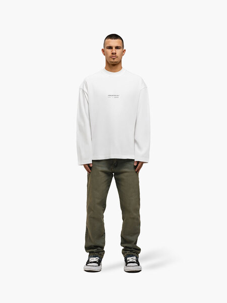 JorCustom JorCustom AboveAllLimits Longsleeve T-Shirt - White