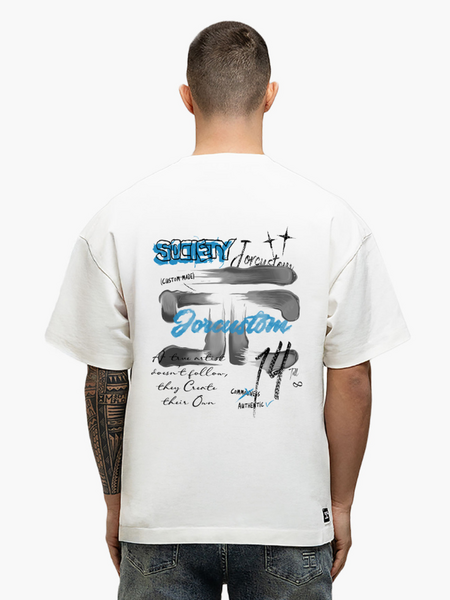 JorCustom Artist2.0 Loose Fit T-Shirt - White
