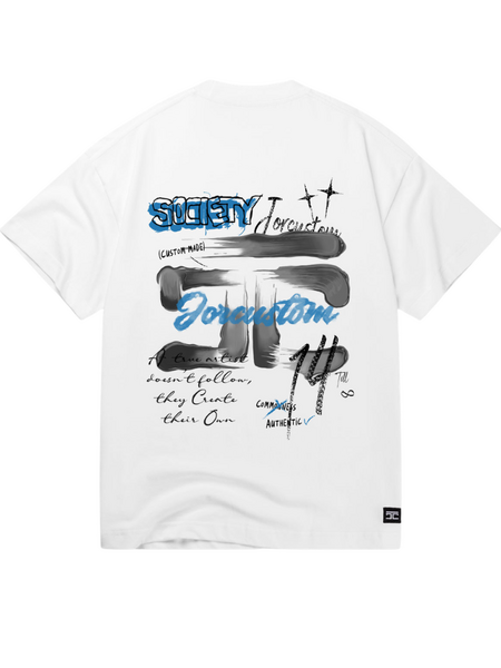JorCustom JorCustom Artist2.0 Loose Fit T-Shirt - White
