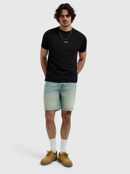 Pure Path Pure Path The Owen Regular Fit Short - Denim Blue Green