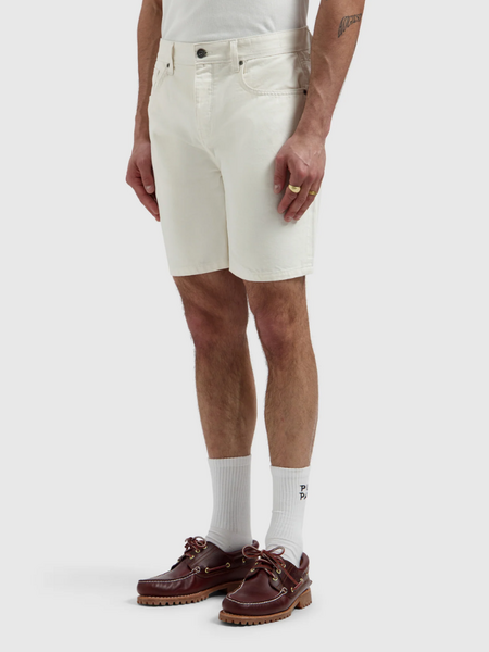 Pure Path The Owen Regular Fit Short - Ecru
