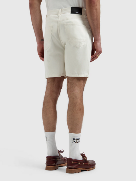 Pure Path Pure Path The Owen Regular Fit Short - Ecru