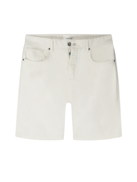 Pure Path Pure Path The Owen Regular Fit Short - Ecru