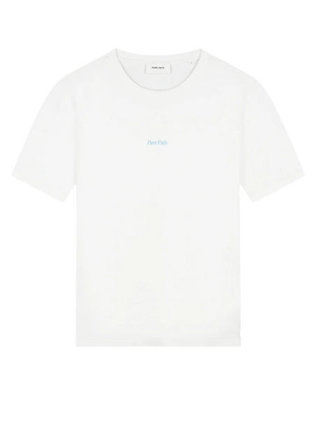 Pure Path Pure Path Trio of Flowers T-shirt - off white