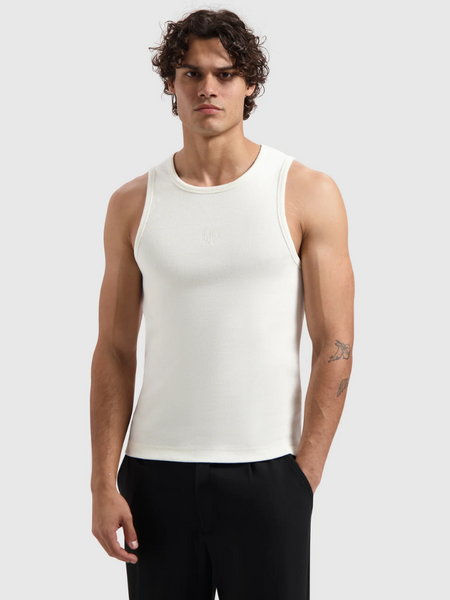 Pure Path Pure Path Essential Initials Tanktop - off white