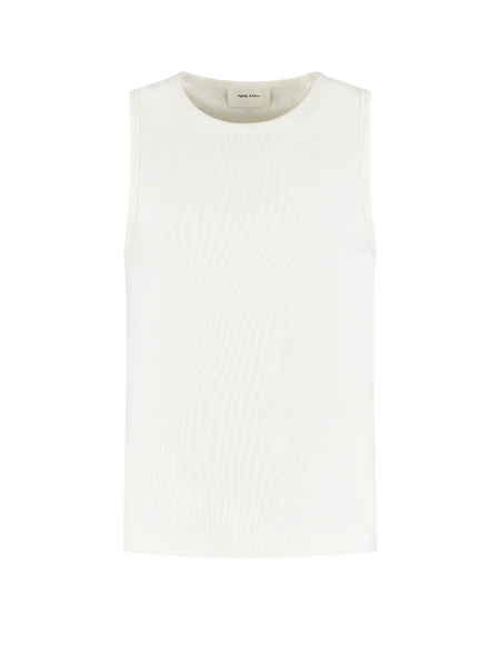 Pure Path Pure Path Essential Initials Tanktop - off white
