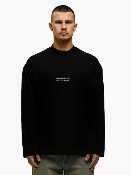 JorCustom JorCustom PoetryInMotion Longsleeve T-Shirt - Black