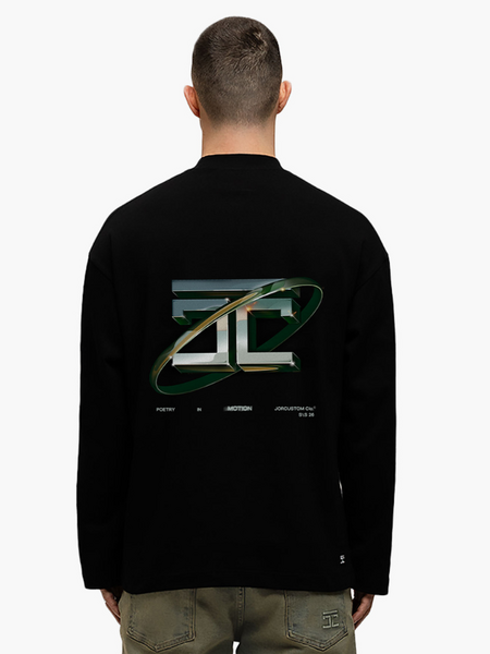 JorCustom PoetryInMotion Longsleeve T-Shirt - Black
