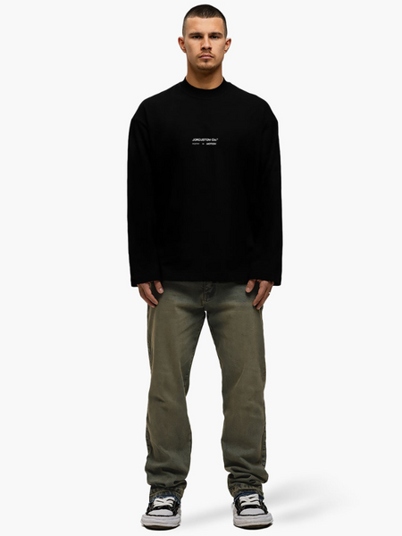 JorCustom JorCustom PoetryInMotion Longsleeve T-Shirt - Black