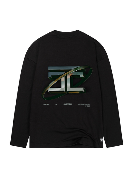 JorCustom JorCustom PoetryInMotion Longsleeve T-Shirt - Black