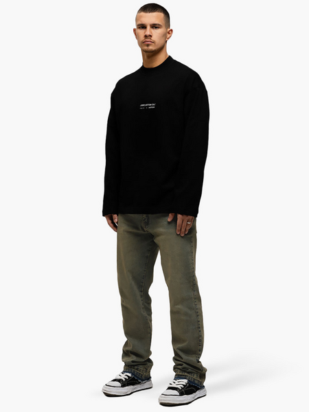 JorCustom JorCustom PoetryInMotion Longsleeve T-Shirt - Black