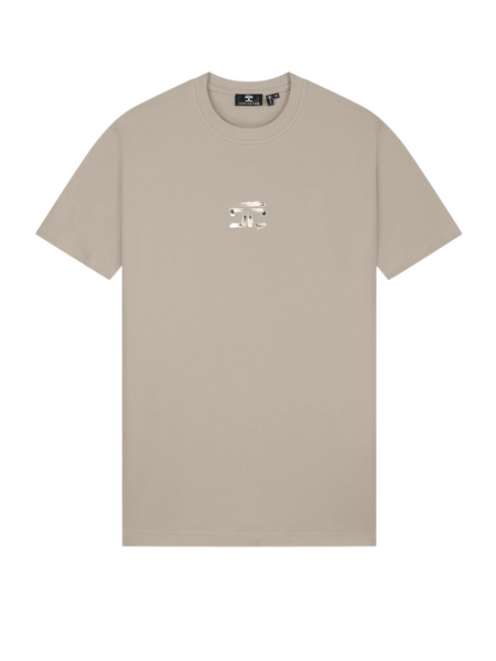 JorCustom JorCustom Artist2.0 Slim Fit T-Shirt - Taupe