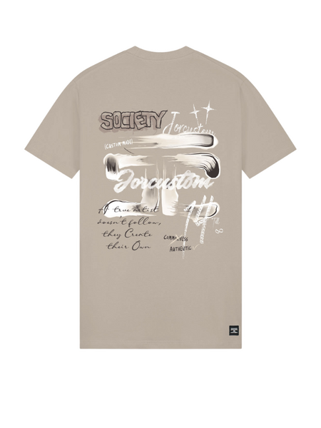 JorCustom Artist2.0 Slim Fit T-Shirt - Taupe