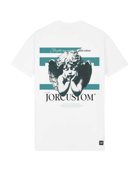 JorCustom Angel2.0 Slim Fit T-Shirt - White