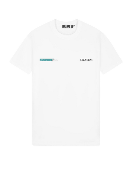 JorCustom JorCustom Angel2.0 Slim Fit T-Shirt - White