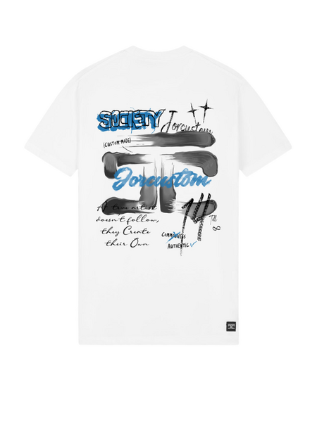 JorCustom Artist2.0 Slim Fit T-Shirt - White