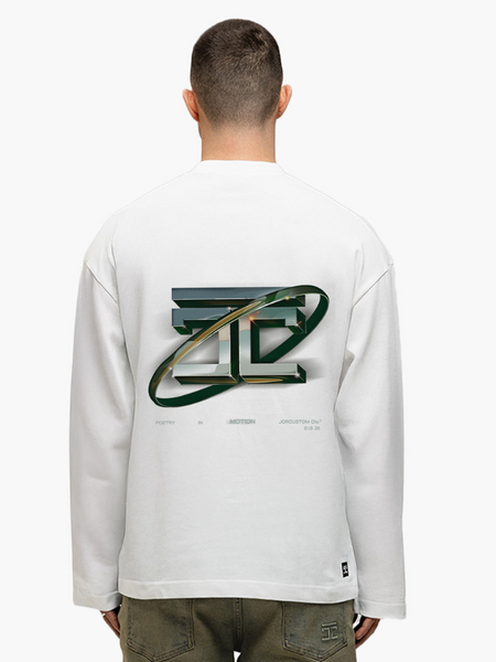 JorCustom PoetryInMotion Longsleeve T-Shirt - White