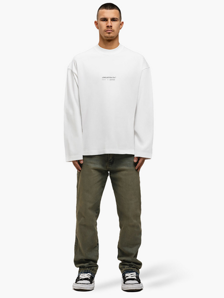 JorCustom JorCustom PoetryInMotion Longsleeve T-Shirt - White